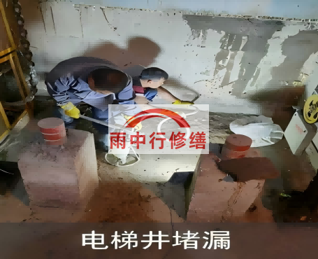 衡水星雨华府电梯井堵漏案例